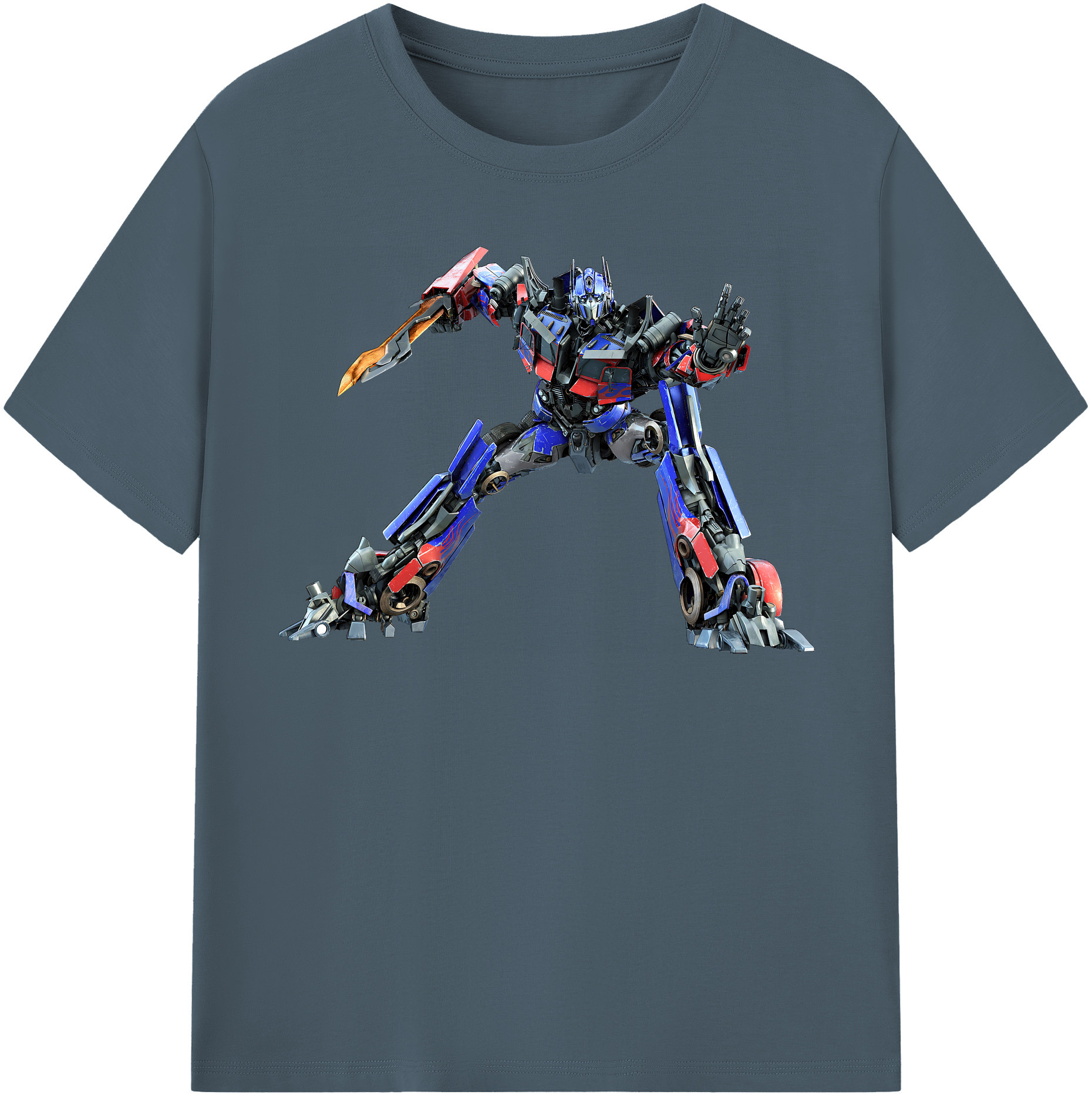 （画像用） Transformers トランスフォーマー 綿100％半袖Tシャツ（フロントプリント）